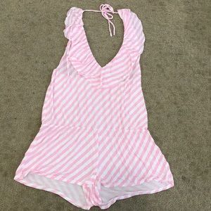 Victoria Secret Romper Swim Coverup Size M